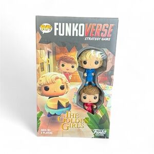 Golden Girls Funkoverse Strategy Game Rose Nylund Blanche Devereaux Funko Pop
